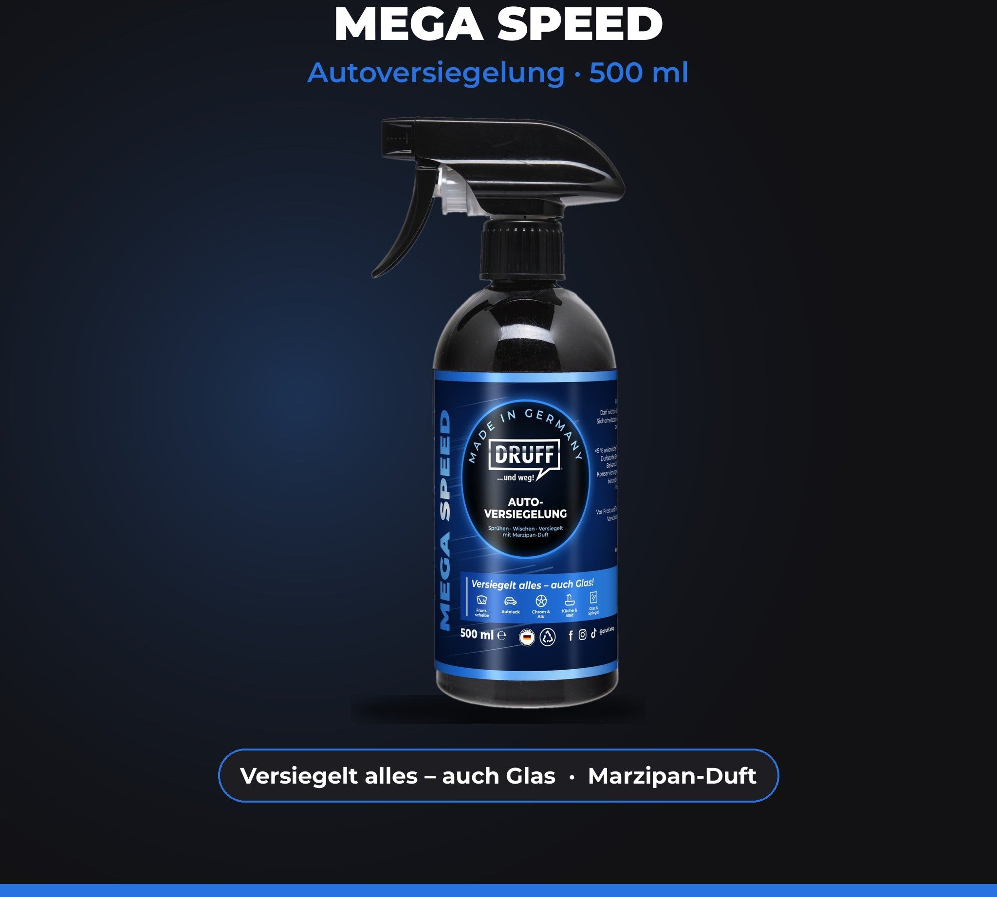 MEGA SPEED Autoversiegelung zum selber Versiegeln