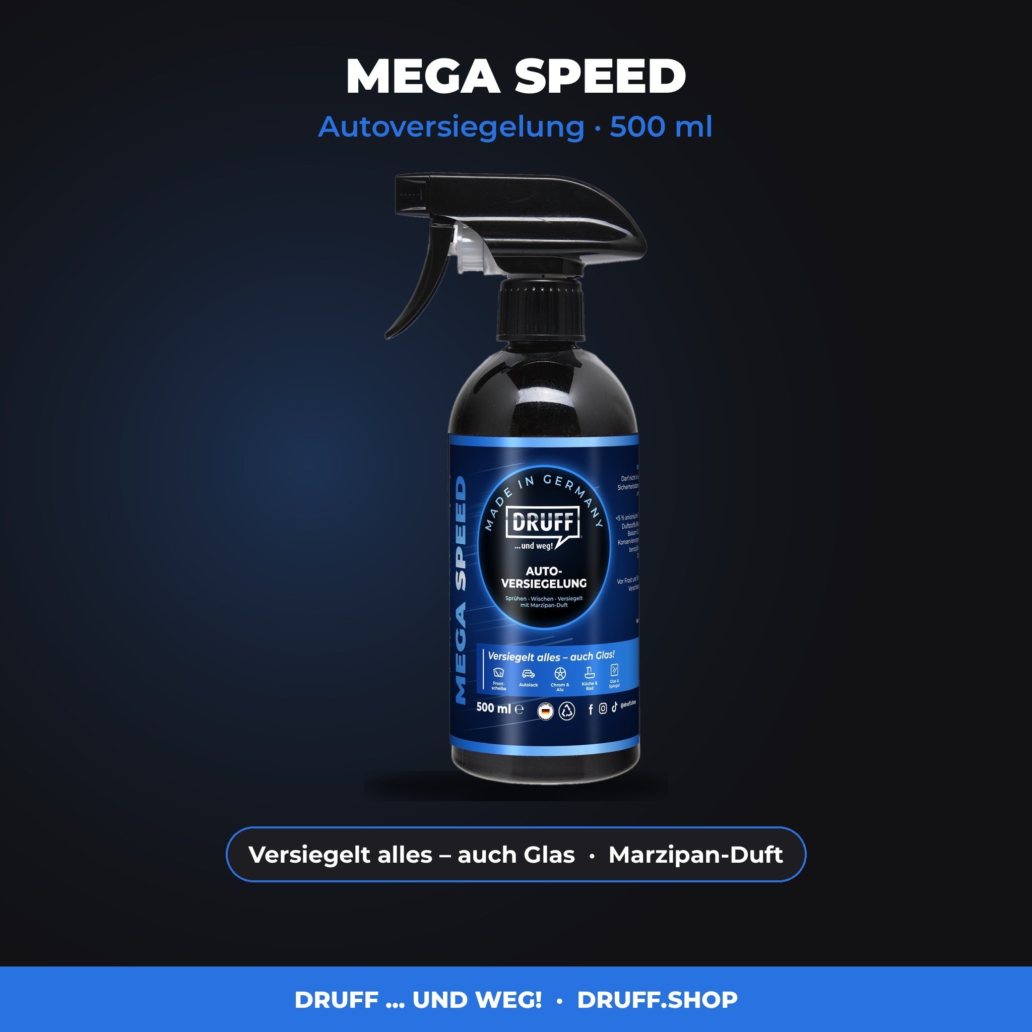 MEGA SPEED Autoversiegelung zum selber Versiegeln