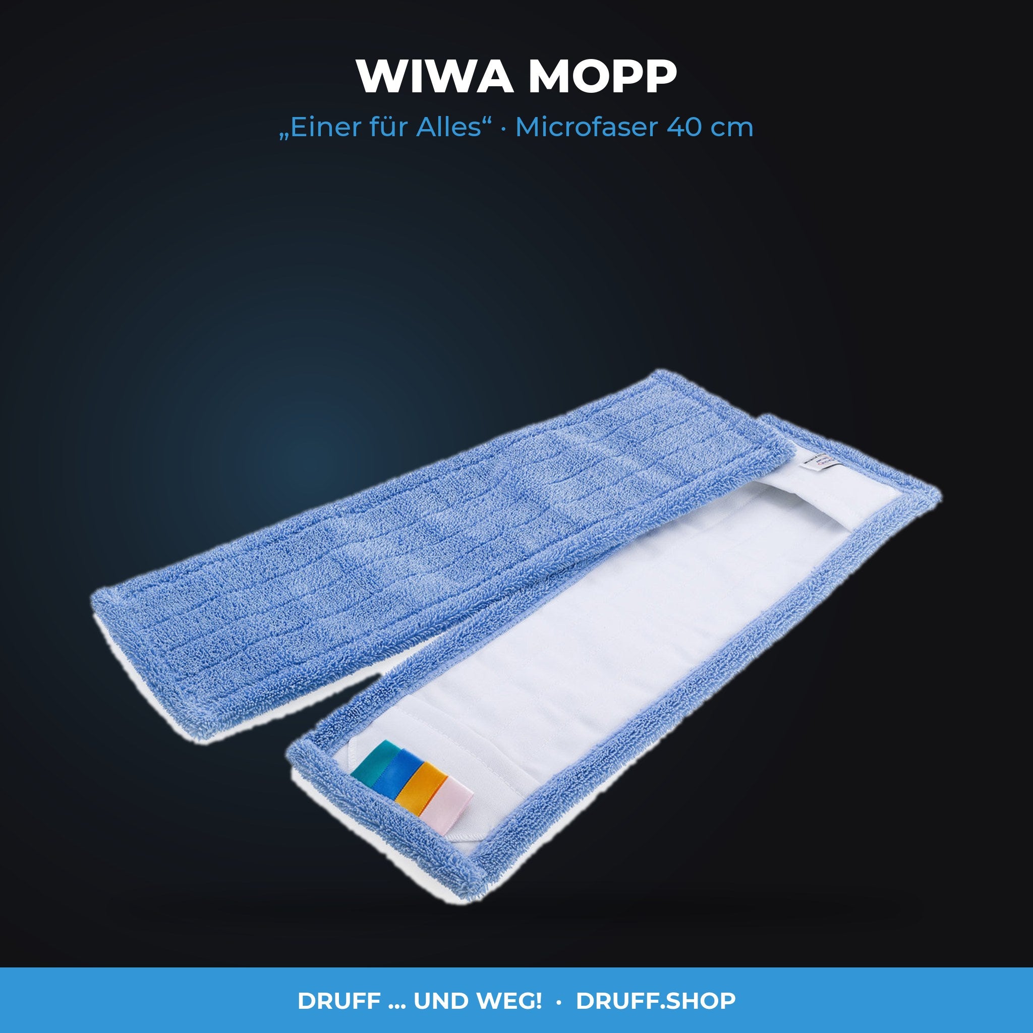 WIWA MOPP – „Einer für Alles“, Microfaser 40 cm