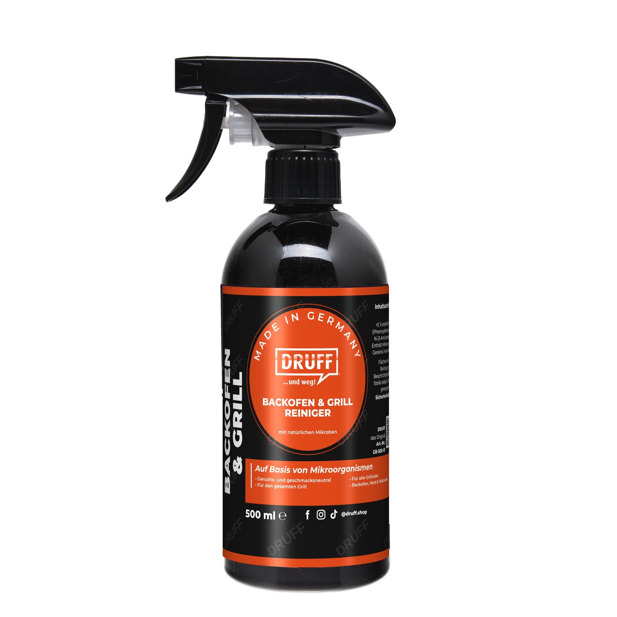 DRUFF Backofen- und Grillreiniger 500 ml