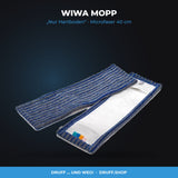 WiWa Mopp „Nur Hartboden“ – Microfaser 40 cm
