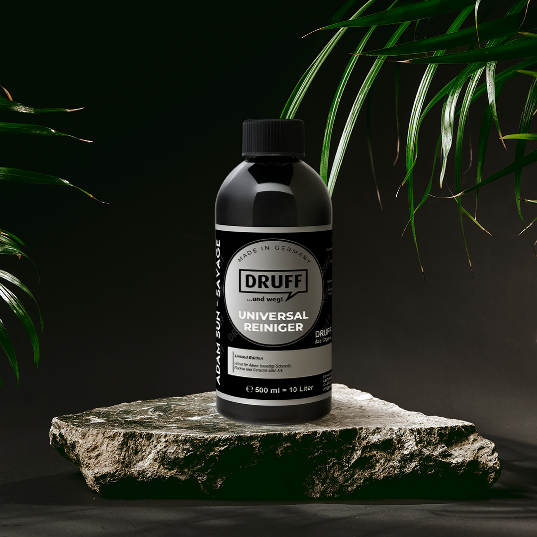 DRUFF Parfum-Allzweckreiniger ADAM SUN mit Mikroben – Bild 3