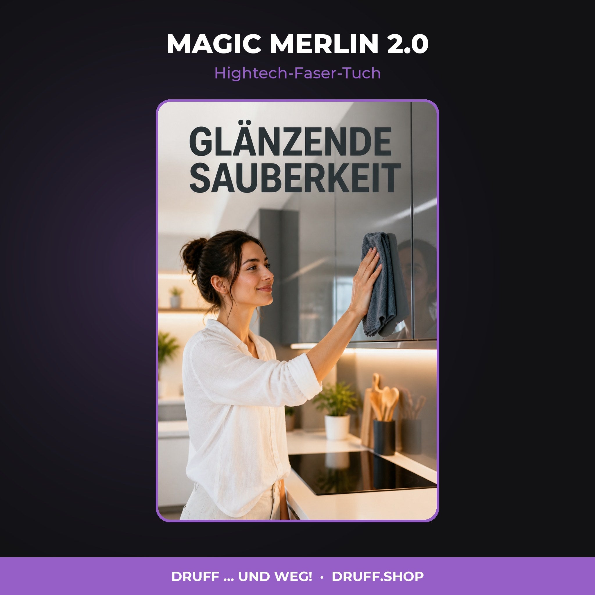 MAGIC MERLIN 2.0 – Hightech-Faser-Tuch