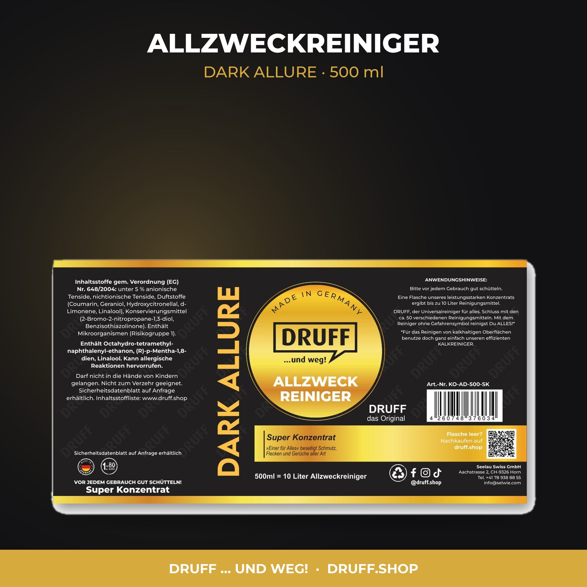ALLZWECKREINIGER – DARK ALLURE, 500 ml