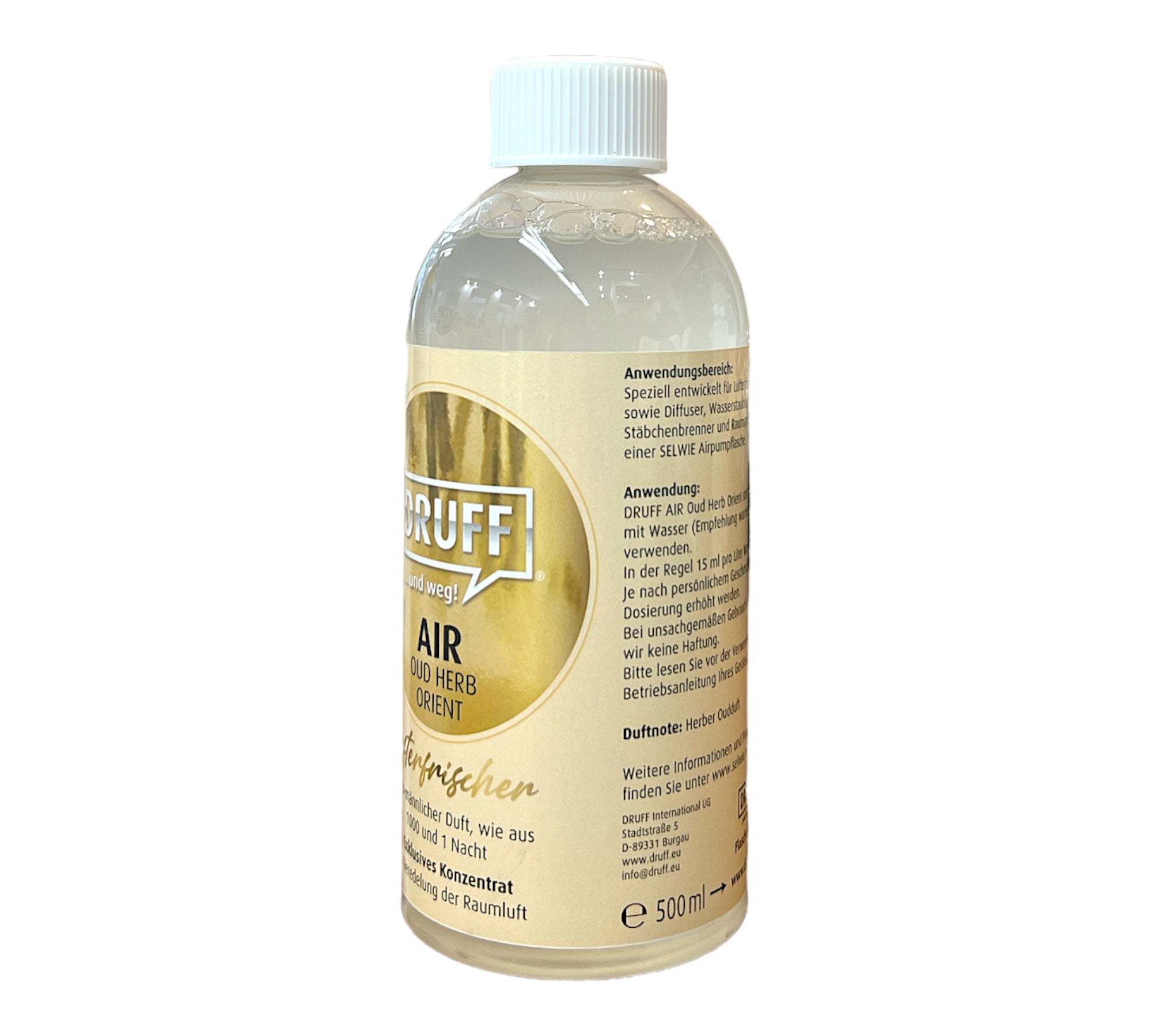 DRUFF AIR Συμπυκνωμένο άρωμα Oud Έντονη Ανατολή 500 ml – Εικόνα 2