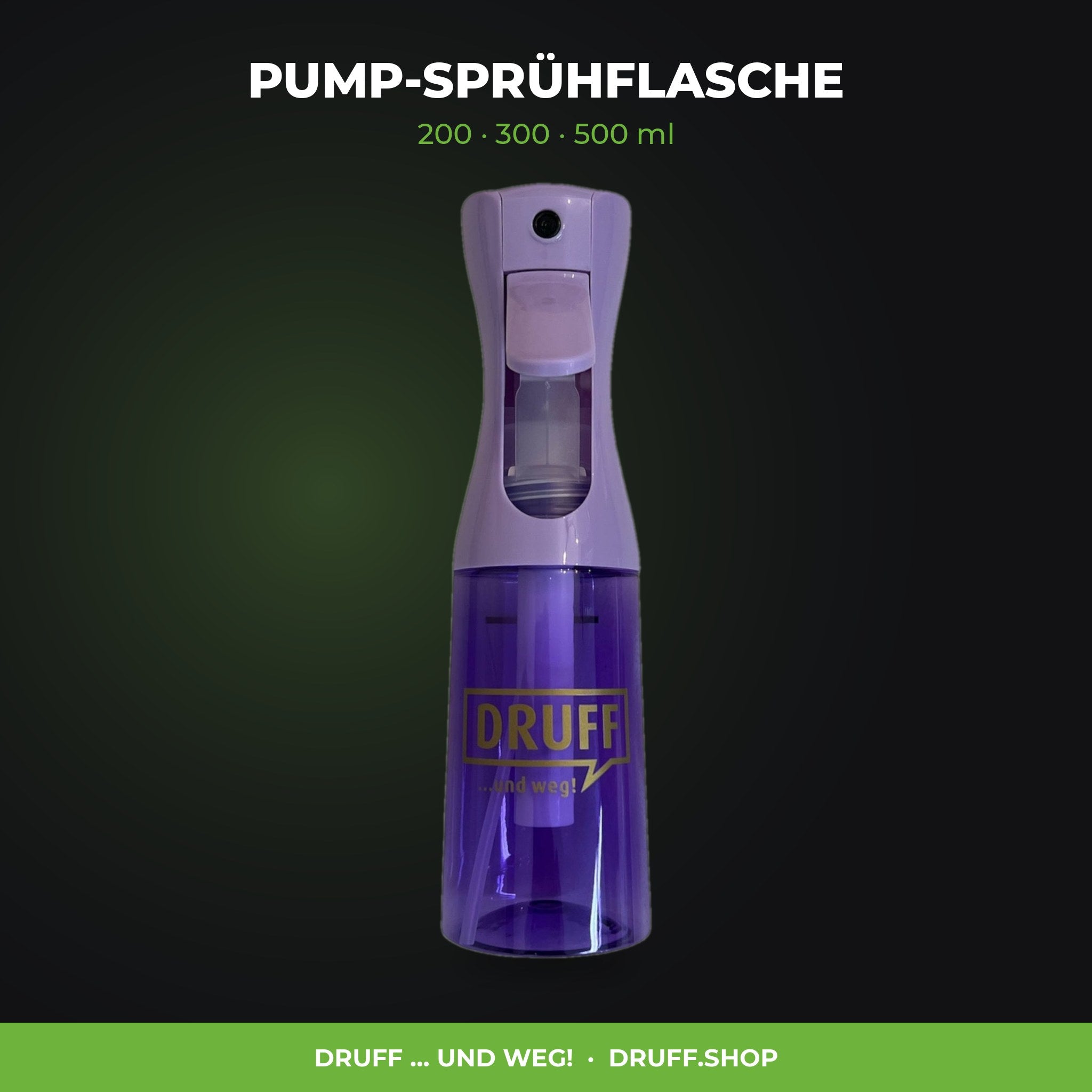 PUMP-SPRÜHFLASCHE – 200, 300, 500 ml