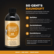 DRUFF AIR Sandelholz – so geht der Raumduft