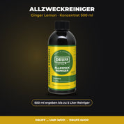 DRUFF Allzweckreiniger Ginger Lemon – Konzentrat 500 ml
