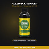 NEU – DRUFF Allzweckreiniger Ginger Lemon – Konzentrat 500 ml