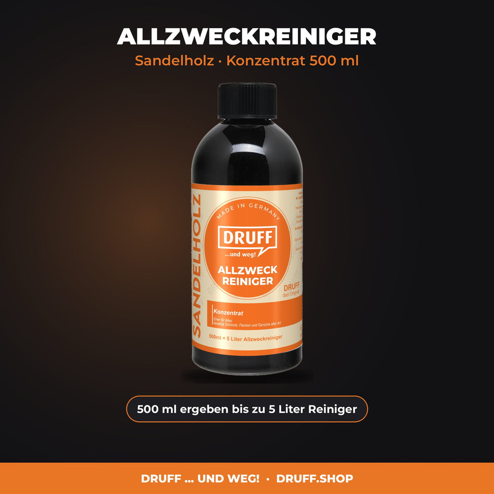 DRUFF Allzweckreiniger Sandelholz – Konzentrat 500 ml