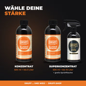 DRUFF Allzweckreiniger Sandelholz – Konzentrat oder Superkonzentrat
