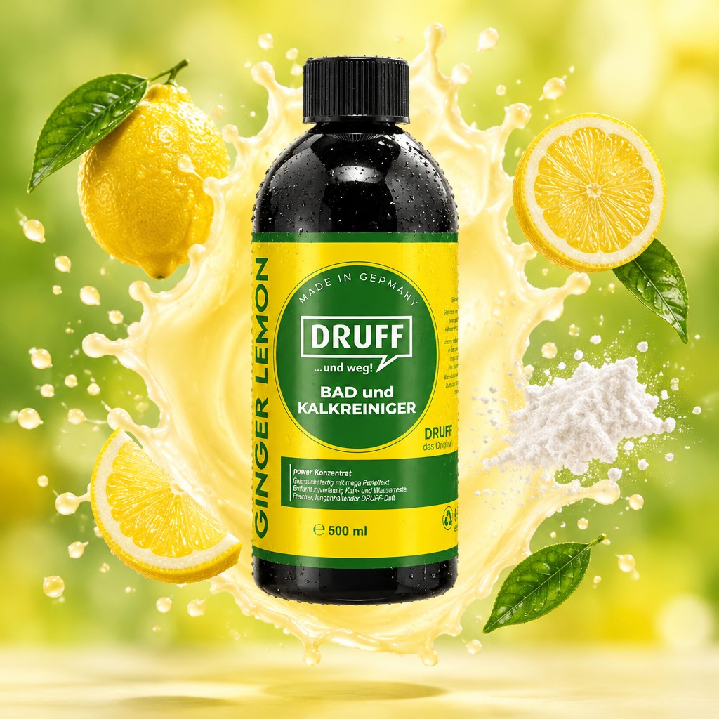 DRUFF Bad- und Kalkreiniger GINGER LEMON 500 ml