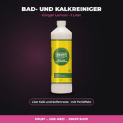 DRUFF Bad- und Kalkreiniger Ginger Lemon 1 Liter