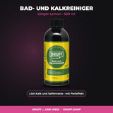 NEU – DRUFF Bad- und Kalkreiniger Ginger Lemon – mit Perleffekt