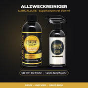 DRUFF Allzweckreiniger DARK ALLURE Superkonzentrat 500 ml mit Sprühflasche