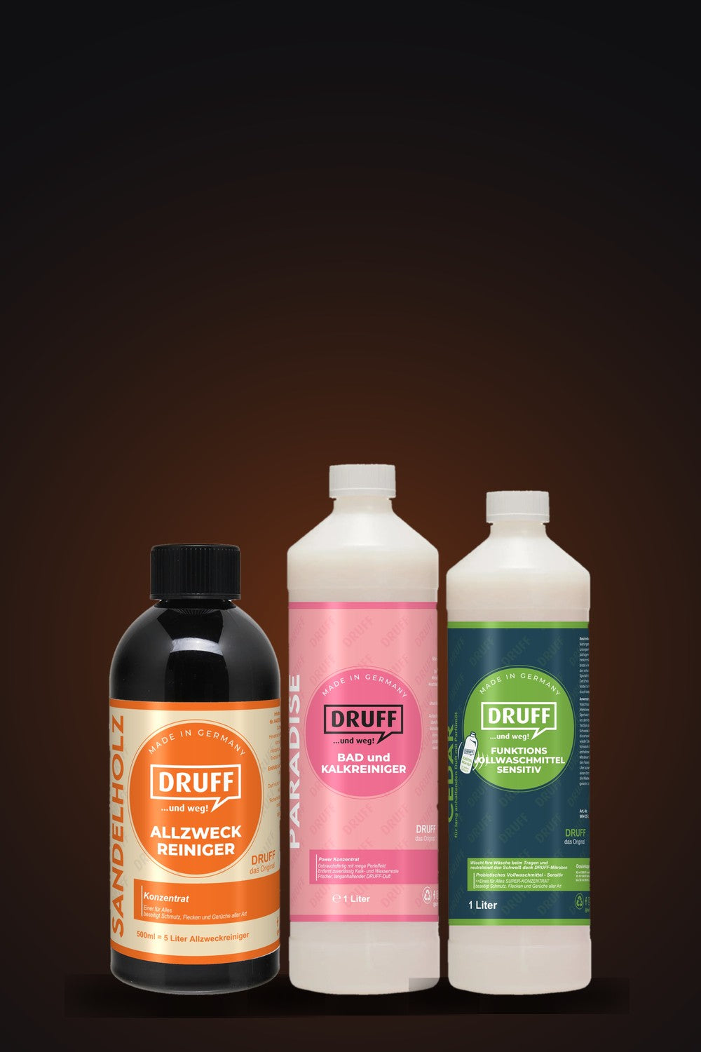 DRUFF Startseite – karte alle produkte