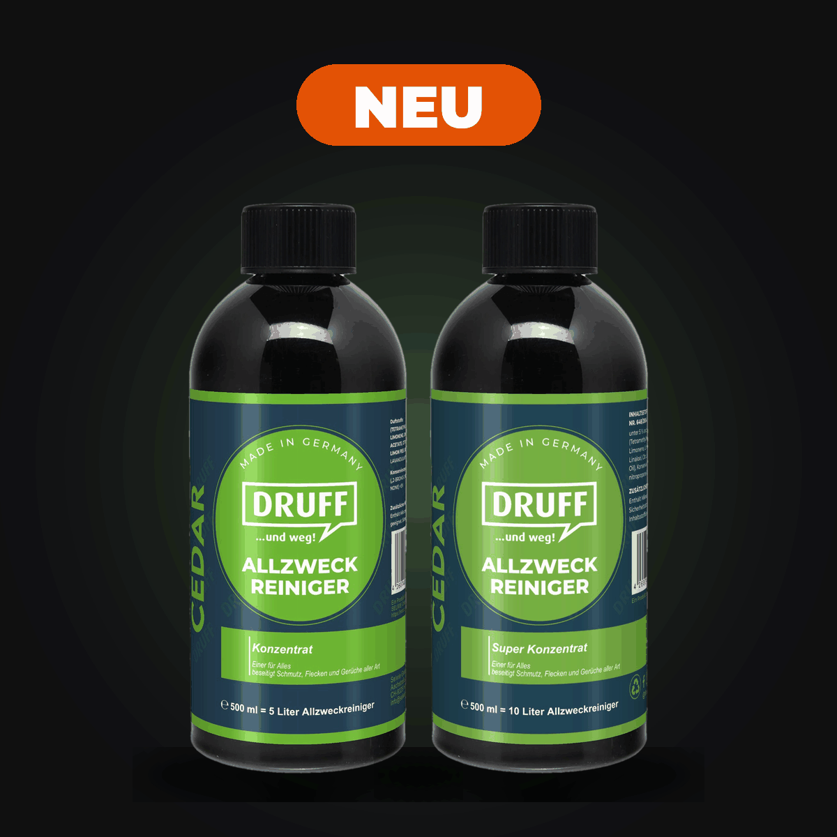 NEU: DRUFF Allzweckreiniger CEDAR