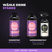 DRUFF Allzweckreiniger PARADISE – Konzentrat oder Superkonzentrat