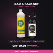 DRUFF Bad & Kalk-Set Ginger Lemon 1 Liter