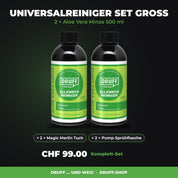 DRUFF Universalreiniger Set gross Aloe Vera Minze