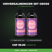 DRUFF Universalreiniger Set gross PARADISE