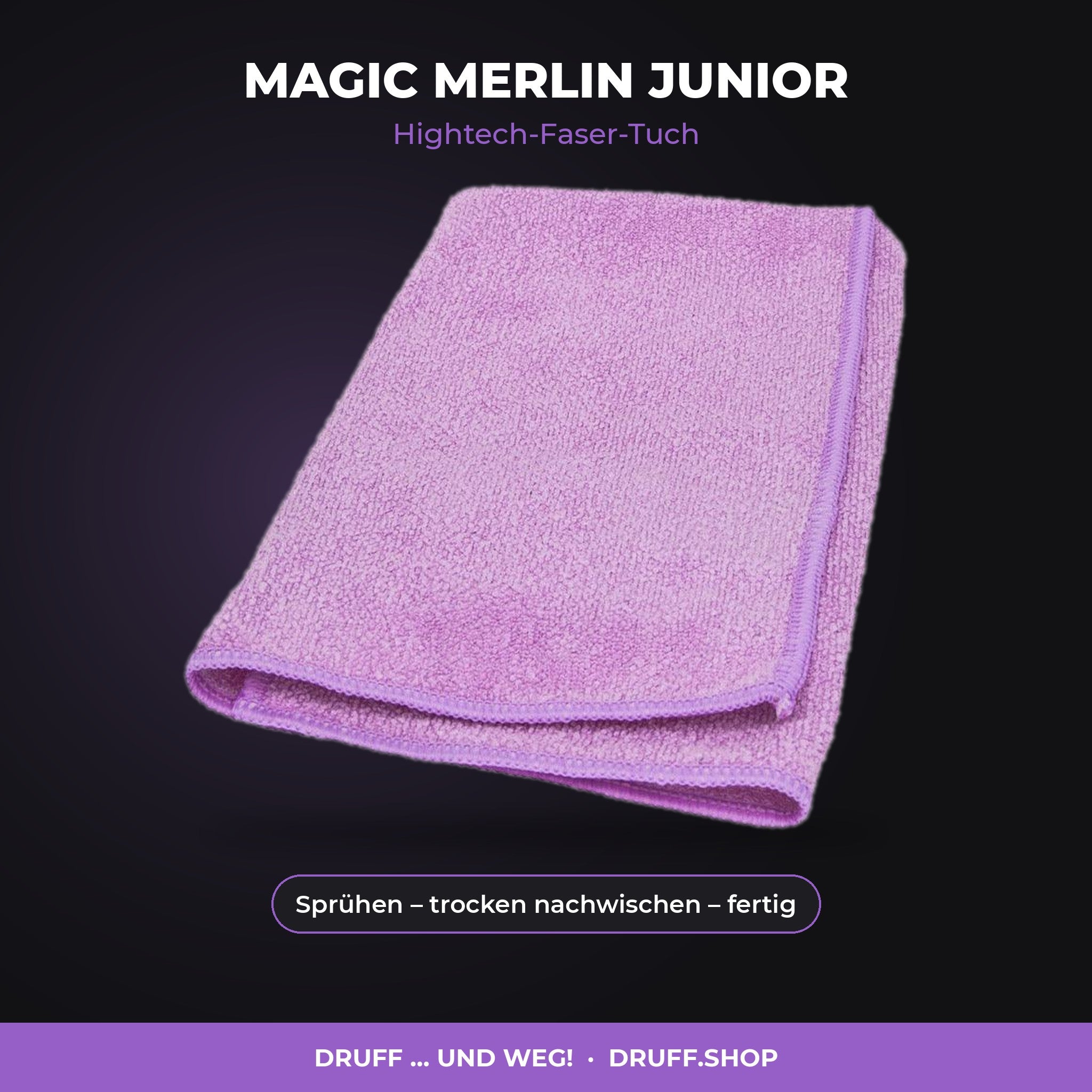 MAGIC MERLIN Junior Hightech-Faser-Tuch