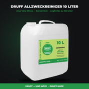 DRUFF Allzweckreiniger 10 Liter Kanister Aloe Vera Minze Konzentrat