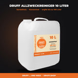 DRUFF Allzweckreiniger 10 Liter Kanister – Konzentrat oder Superkonzentrat