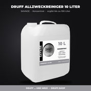 DRUFF Allzweckreiniger 10 Liter Kanister SAVAGE Konzentrat