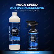 DRUFF MEGA SPEED Autoversiegelung 1 Liter und 500 ml
