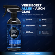 DRUFF MEGA SPEED – versiegelt alles, auch Glas