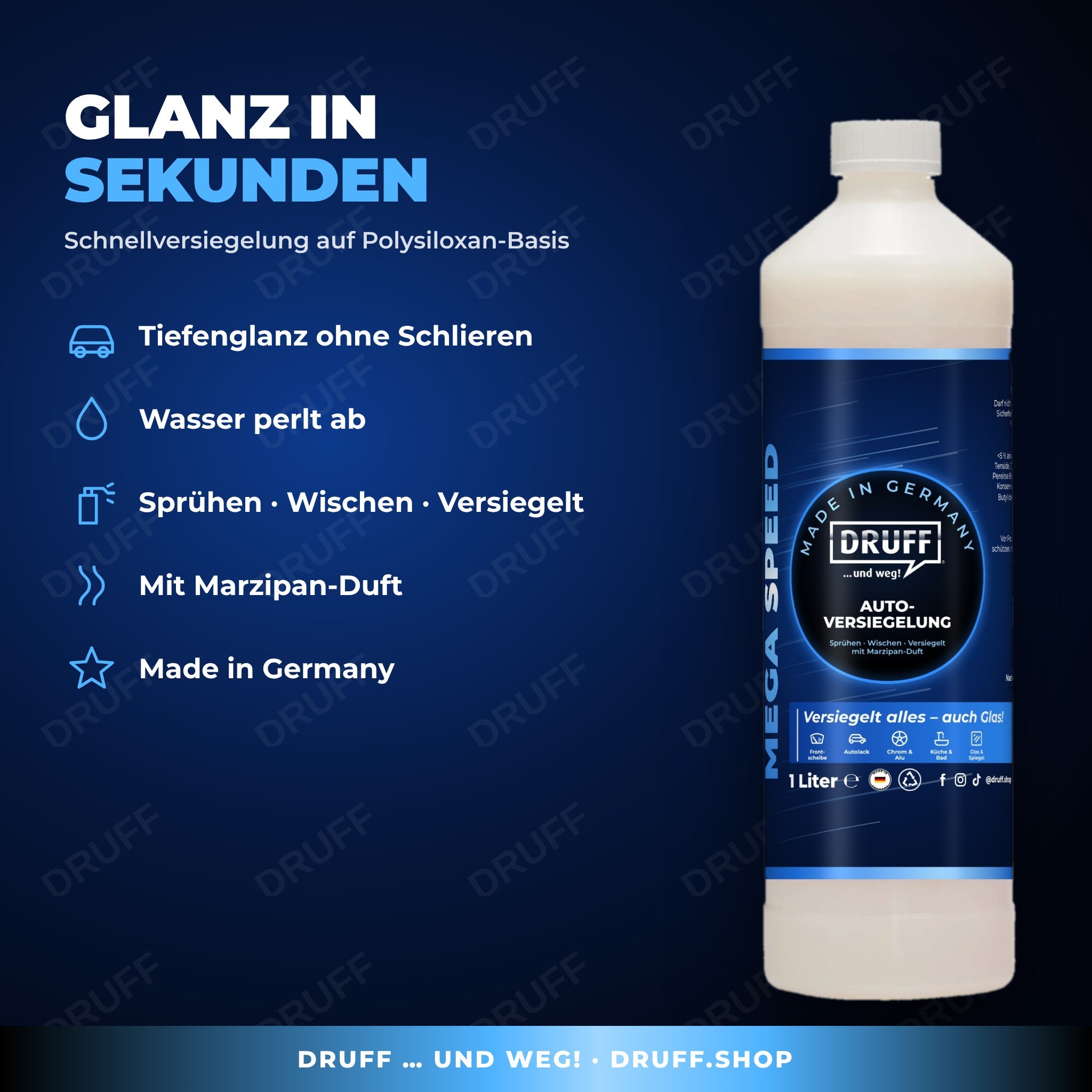 DRUFF MEGA SPEED – Glanz in Sekunden