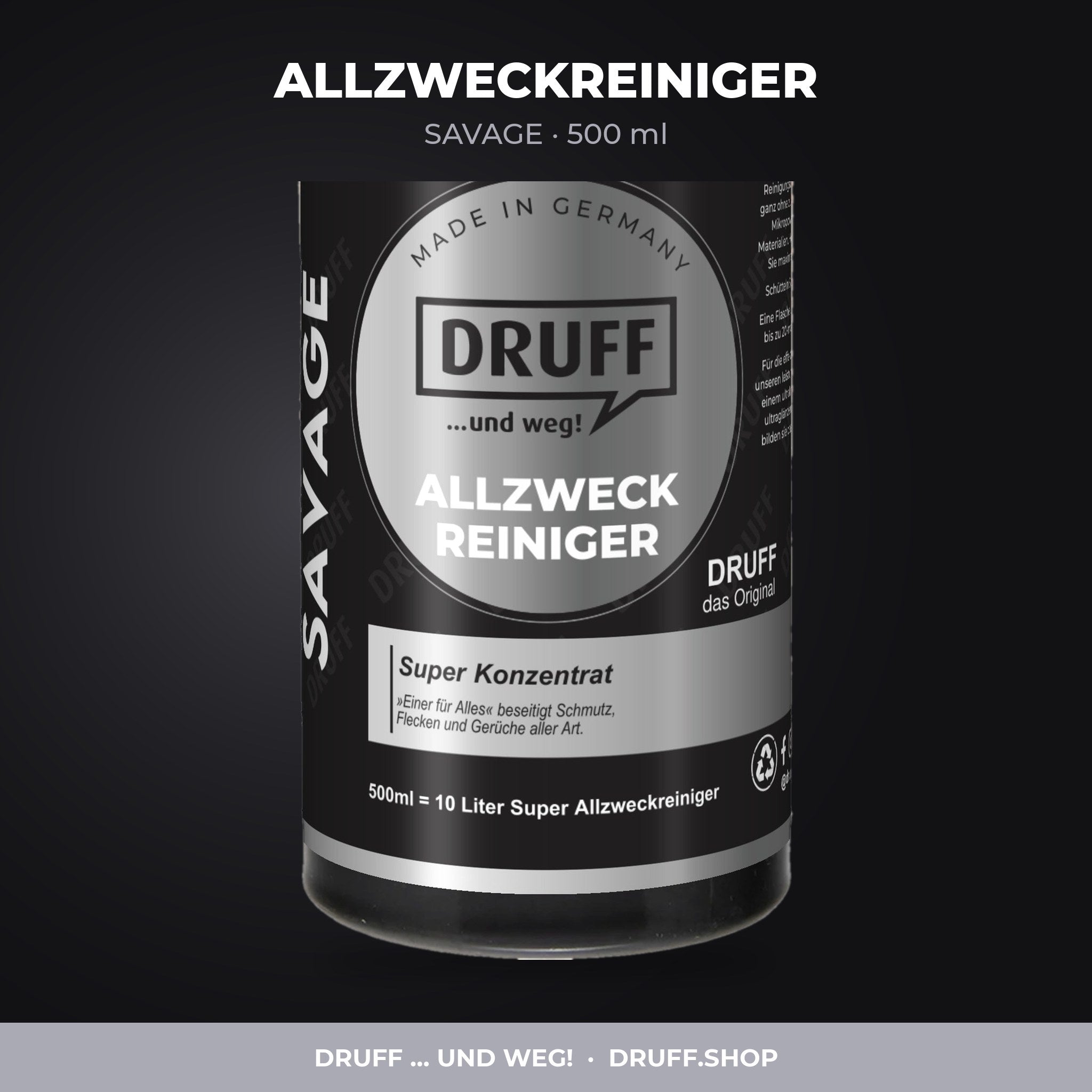 ALLZWECKREINIGER – SAVAGE, 500 ml