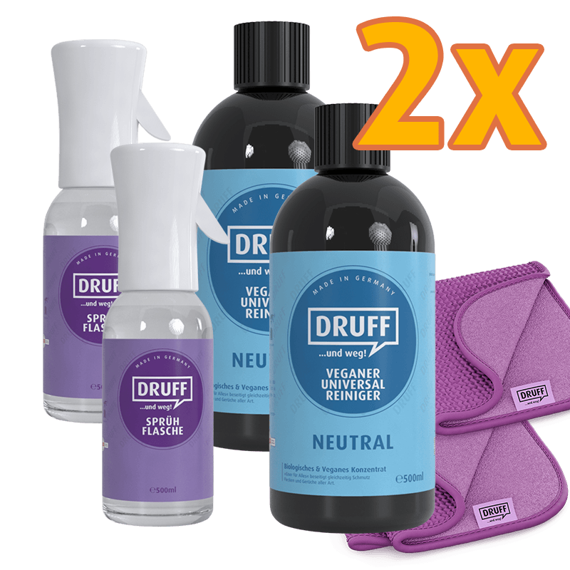 Veganer Universalreiniger DRUFF Set gross - Selwie Shop